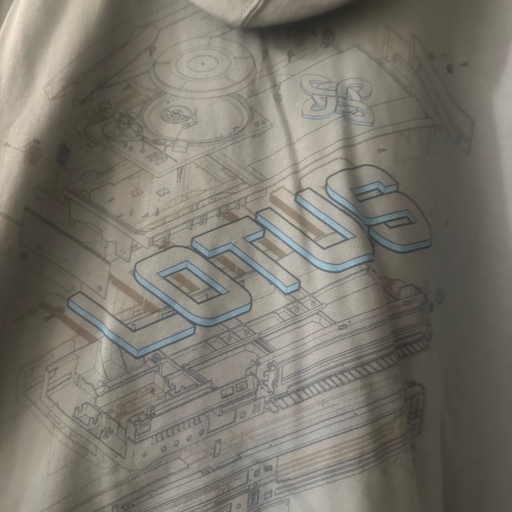 Lotus Vibes Hoodie size M